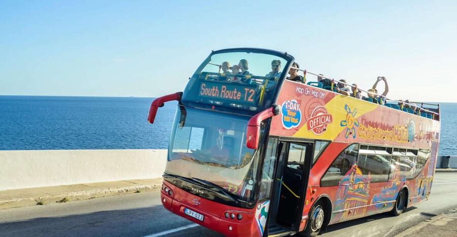 Malta: City Sightseeing HOHO Bus Tour & Optional Boat Tour - Routes that make sense: North Route timing and must-sees