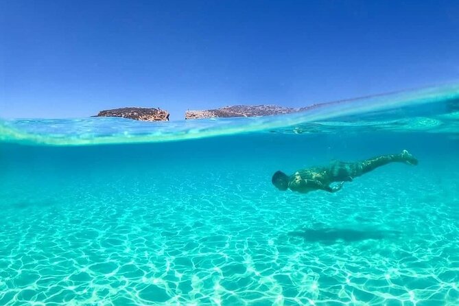 Malta: Comino, Blue Lagoon & Caves - swim, snorkel & slide - The route: how you see Malta and Comino from the water