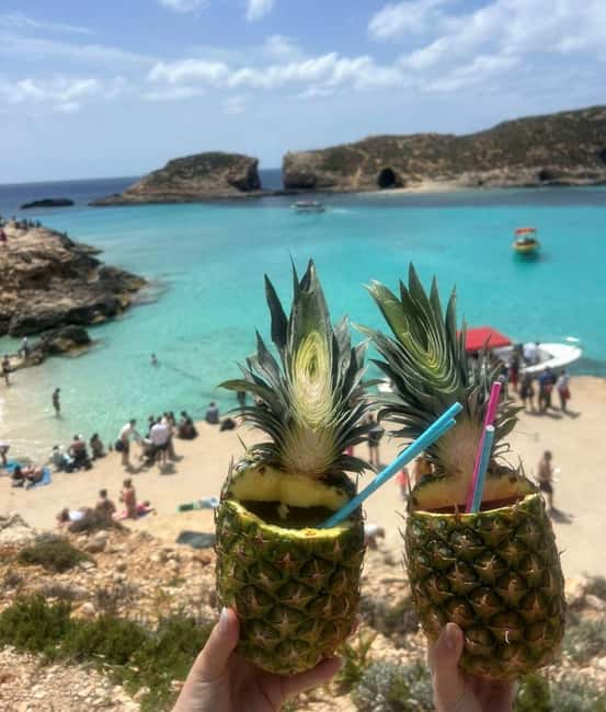 Malta: Comino, Blue Lagoon, Crystal Lagoon & Caves Cruise - Where You Meet: Hornblower Cruises in St Paul’s Bay (Don’t Be Late)