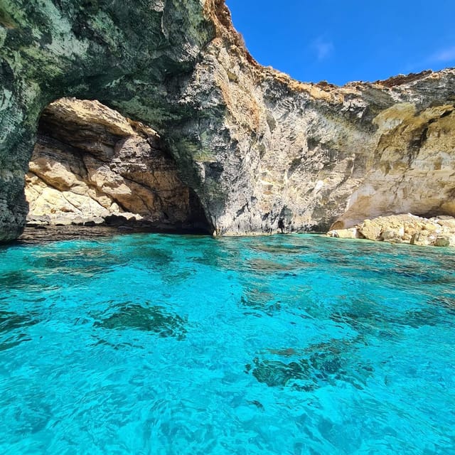 Malta:Gozo,Comino,Crystal/BlueLagoon&Caves Private Boat trip - What’s Included in the Price (and What Costs Extra)