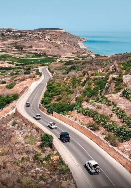 Malta: Gozo Full-Day Jeep with Lunch and Boat Transfers - Qala Belvedere, Xagħra cave country, and classic Gozo scenery