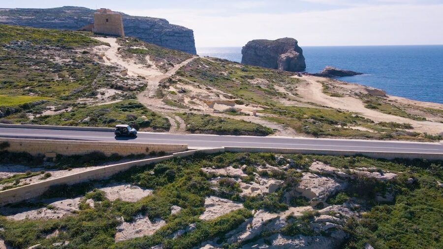 Malta: Gozo Private Chauffeured E-Jeep Tour with Ferry - Salt Pans, Windmills, and Coastal Breaks in One Day