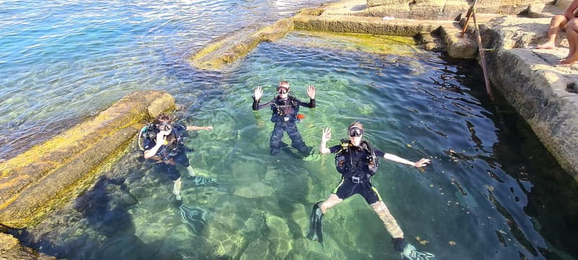 Malta: PADI Discover Scuba Diving Experience - House Reef Training: Skills First, Then Enjoy Malta’s Underwater Life