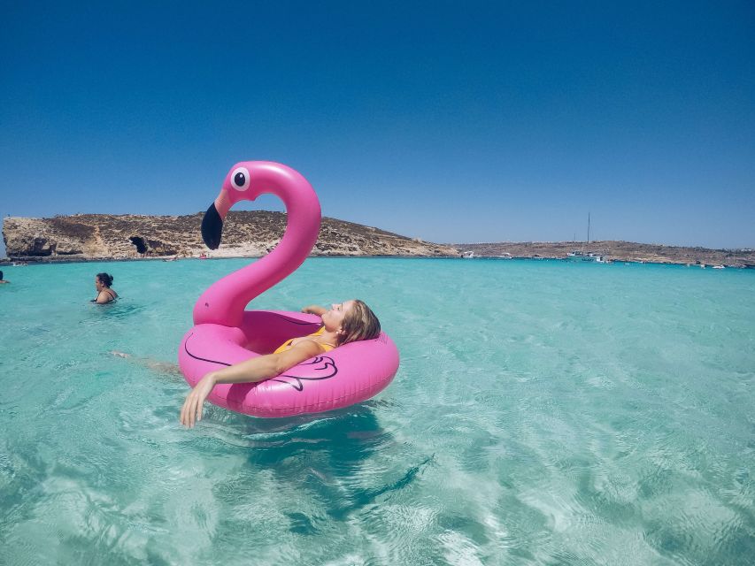 Malta: Private Boat Charter to Blue-Lagoon, Gozo & Comino - Comino first: Lantern Point, caves, and quick swim windows