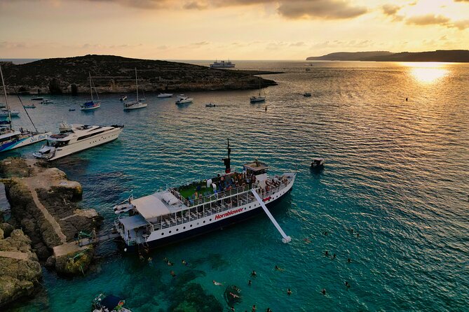Malta Sunset Boat Tour: Bugibba to Comino Blue Lagoon Cruise - A sunset cruise that makes Comino feel easier