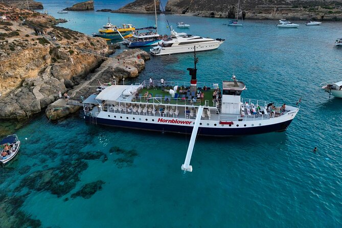 Malta Sunset Boat Tour: Bugibba to Comino Blue Lagoon Cruise - The Blue Lagoon stop: 2 hours that actually let you do things
