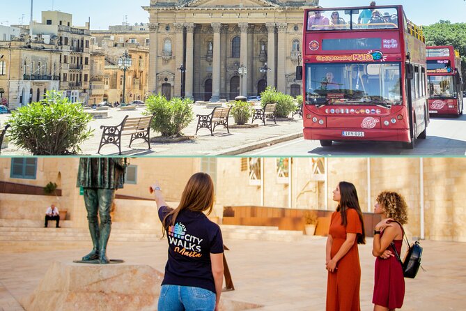 Malta: Walking Tour + Hop-on Hop-off Bus Tour + Boat Tour - A One-Day Malta Loop: How This Works in Real Life