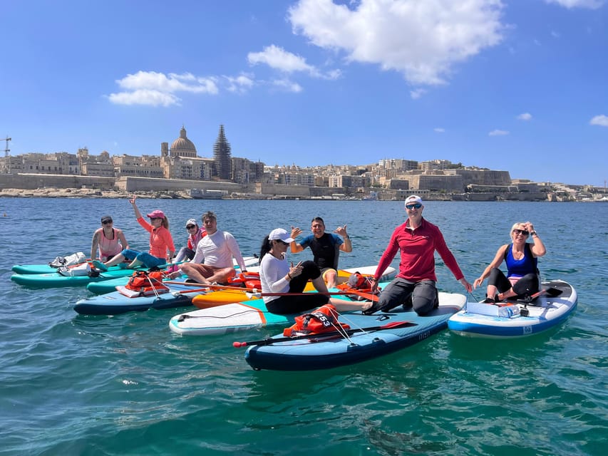 Manoel Island SUP Adventure - The Sliema Break: Swim, Snorkel, and Actually Rest