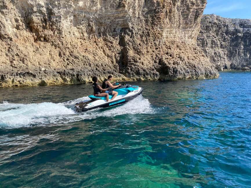 Mellieha: Comino and Blue Lagoon Jet Ski Safari Tour at 3 PM - Where you meet and how the tour starts without stress