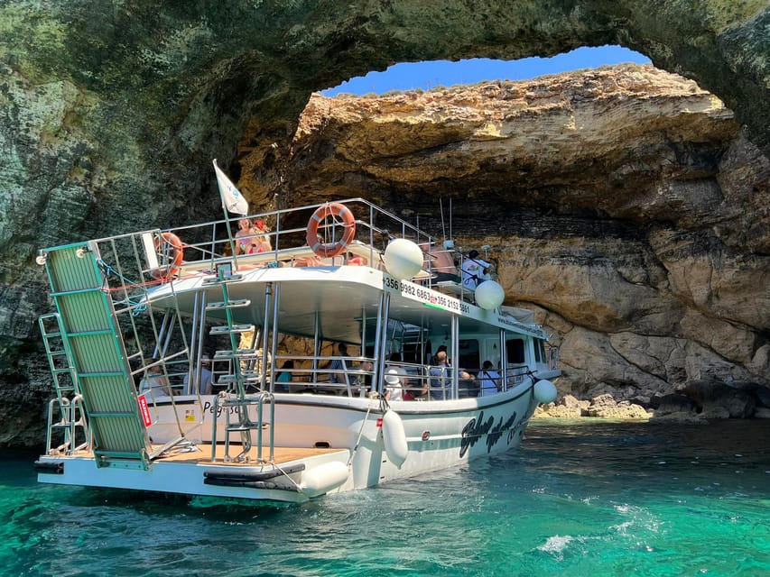 Mellieha: Comino, Crystal & Blue Lagoon 2 Bay Evening Cruise - Marfa Bay After-Work Sailing: The Calm Part of Comino