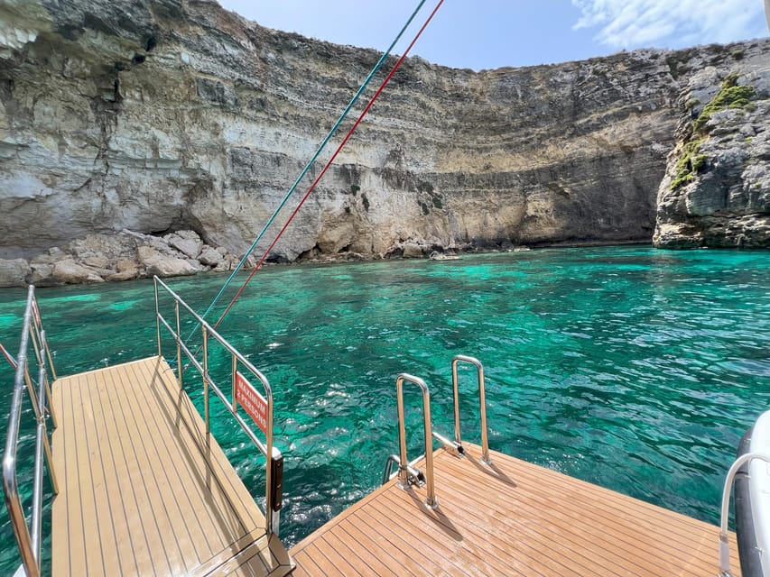 Mellieha: Comino, Crystal & Blue Lagoon 2 Bay Evening Cruise - Crystal Lagoon Stop: 1 Hour That’s Enough to Swim and Reset