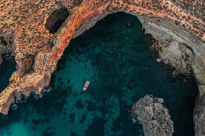 Mellieha: Gozo, Comino, Sea Caves, and Blue Lagoon Cruise - Onboard comfort: bathroom access and gear without extra arranging