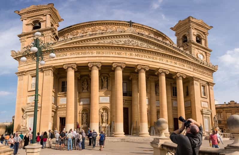 Mosta: City Highlights Tour with Buffet Lunch - WWII underground: the air-raid shelter experience that hits harder than you expect