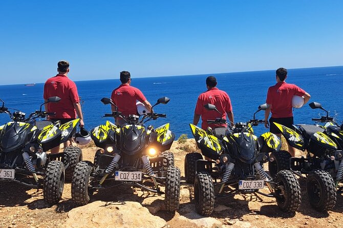 North Malta Quad Bike Tour with Land or Sea Views and Swimming - Price and value: what $89.65 includes