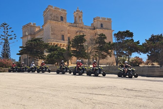North Malta Quad Bike Tour with Land or Sea Views and Swimming - Selmun Palace and the Popeye Village film-set area
