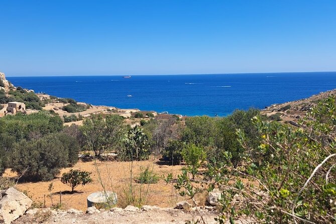 North Malta Quad Bike Tour with Land or Sea Views and Swimming - Mellieha Bay and the Red Tower hilltop views