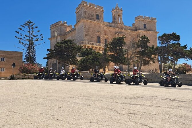 North Malta Quad Bike Tour with Land or Sea Views and Swimming - Pickup, timing, and small-group energy in Mellieha