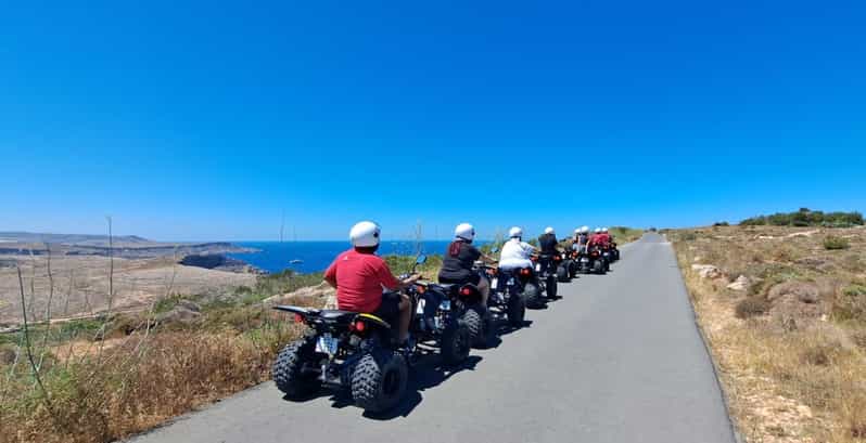 North Malta: Quad Bike Tour with Scenic Land, Sea & Swimming - The Driving Experience: Fun, But Not a Free-for-All