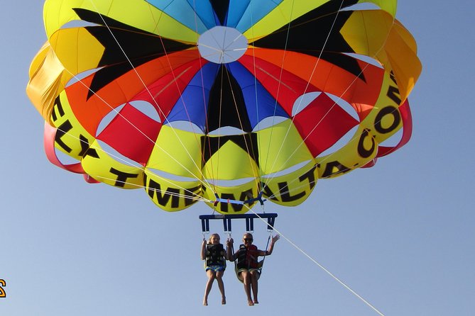 Parasailing Malta - Valletta, Sliema, and St Julian’s From Above the Harbor