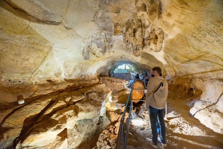 Prehistoric Temples of Malta Tour - Hagar Qim: soft limestone, big stones, and that ridge-top feeling