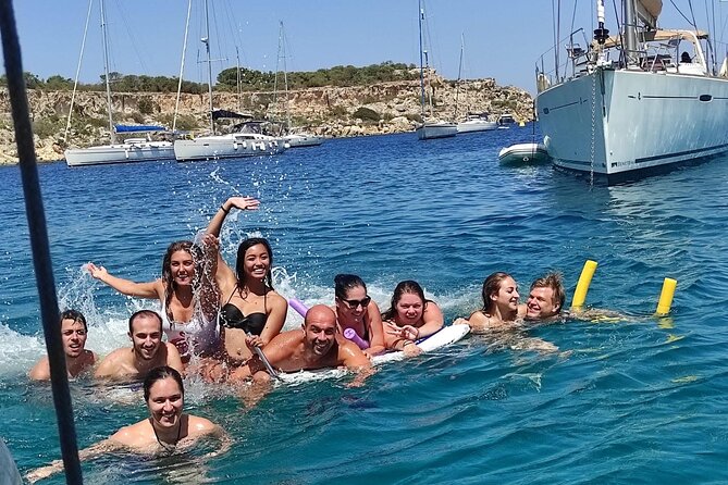 Private Boat Charter to Comino Blue Lagoon - What’s included on board: snacks, drinks, snorkels, paddleboards, and more