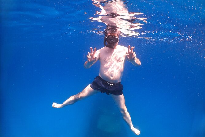 Private Boat Tour to Blue Lagoon Comino Caves and Gozo - Crystal Lagoon: calmer water for swimming and snorkeling