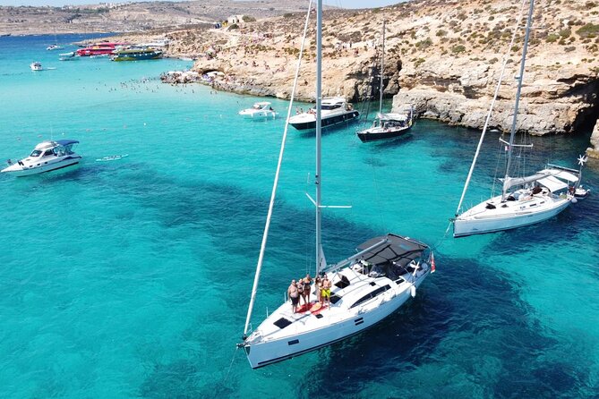 Private Day Charter on Amazing Mowgli - Armier Bay Beach: an easy first swim stop when conditions allow