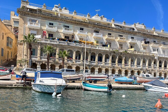 Private Harbor Cruise - Marsamxett & Grand Harbor Valletta - More Grand Harbor landmarks: Fort St. Angelo and Bighi Hospital
