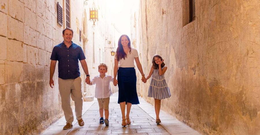 Private Photoshoot in Malta - Where you meet in Malta: Valletta, Mdina Gate, and Riviera Bay