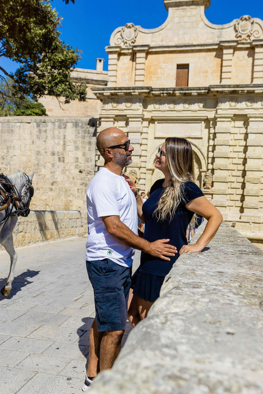 Private Photoshoot in Malta - Choosing your location: Valletta, Mdina, Golden Bay, Riviera Bay, Sliema