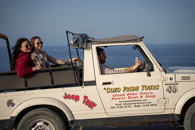 Private UTV Tour in Gozo (Full Day) - Ramla Bay: Red Sand, Fast Cooling Off, and Beach Time