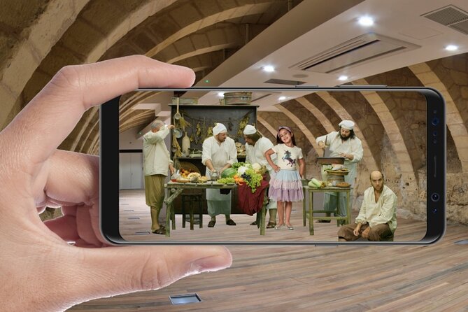 Reliving The Sacra Infermeria Augmented Reality Tour - Inside the museum stop: how the 1-hour experience works