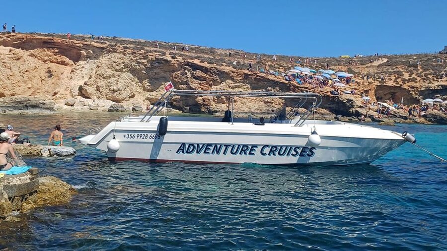 Sliema: Boat Trip to Comino Blue Lagoon, Gozo, and Caves - Comino Blue Lagoon: swimming, snorkeling, and the Comino island break