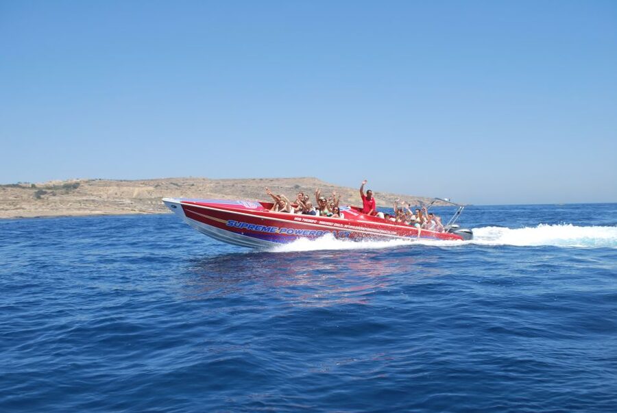 Sliema: Powerboat Trip to Gozo with Caves and Island Stop - The high-speed ride: what to expect on the water