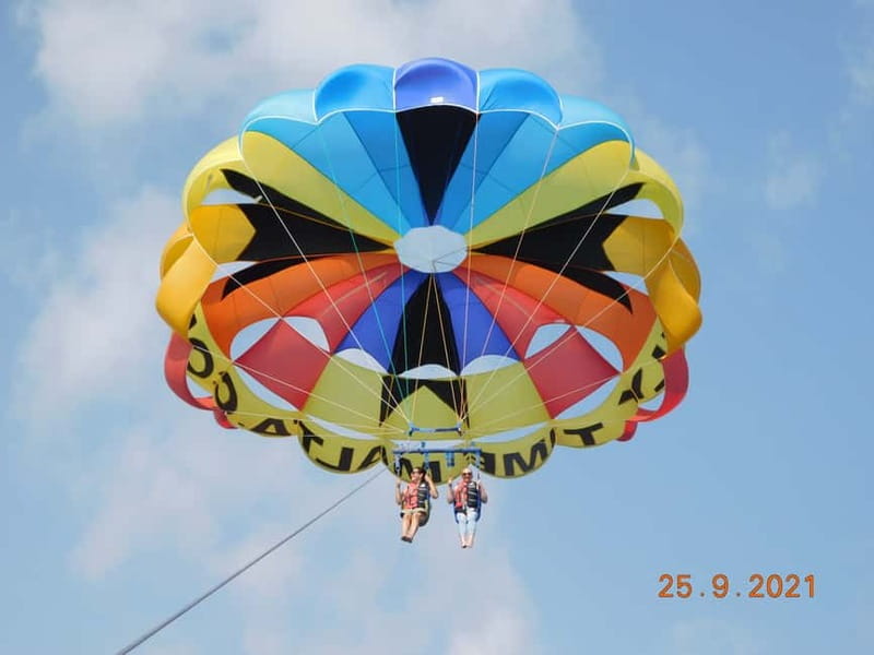 St. Julians: Go & Fun Parasailing with Free Photos & Videos - Spinola Bay Jetty to lift-off: how the flight works