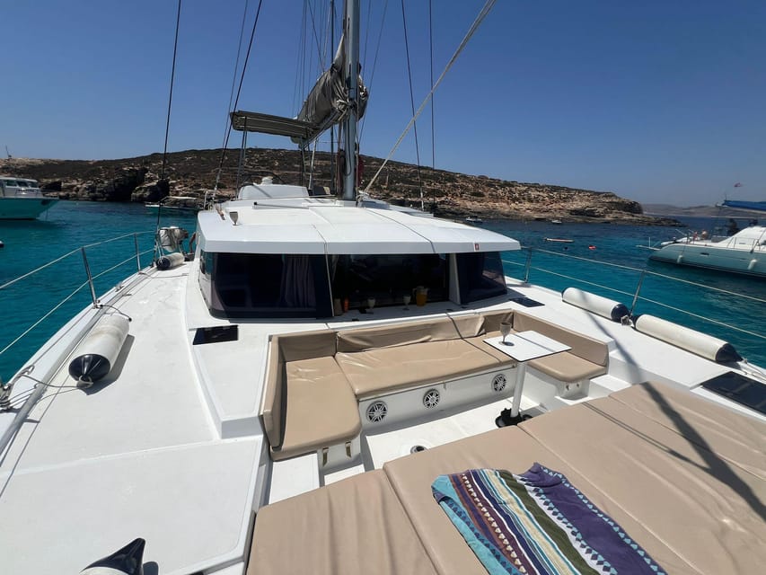 St. Paul's Bay: Half-Day Luxury Catamaran Tour with Drinks - The Santa Maria Caves stop: quick look, good photo angle, and a satisfying payoff