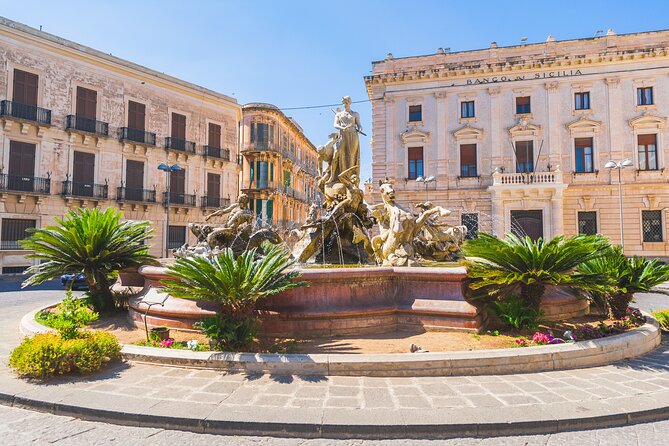 Syracuse and Marzamemi Sicily Tour - Piazza Duomo and the Cathedral: one building, several eras