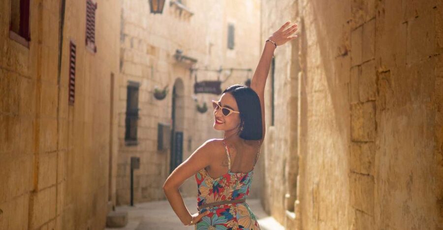The best photo session in Malta - How the One-Hour Flow Works in Valletta