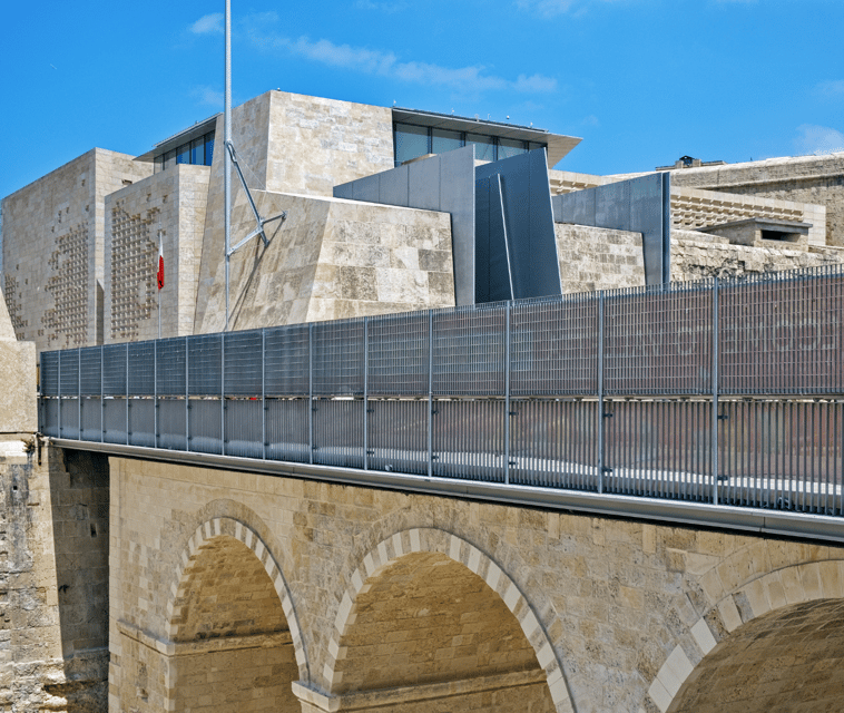 The Grand Tour of Valletta: A walking tour of Valletta. - Upper Barrakka Gardens: a planned viewpoint with story built in