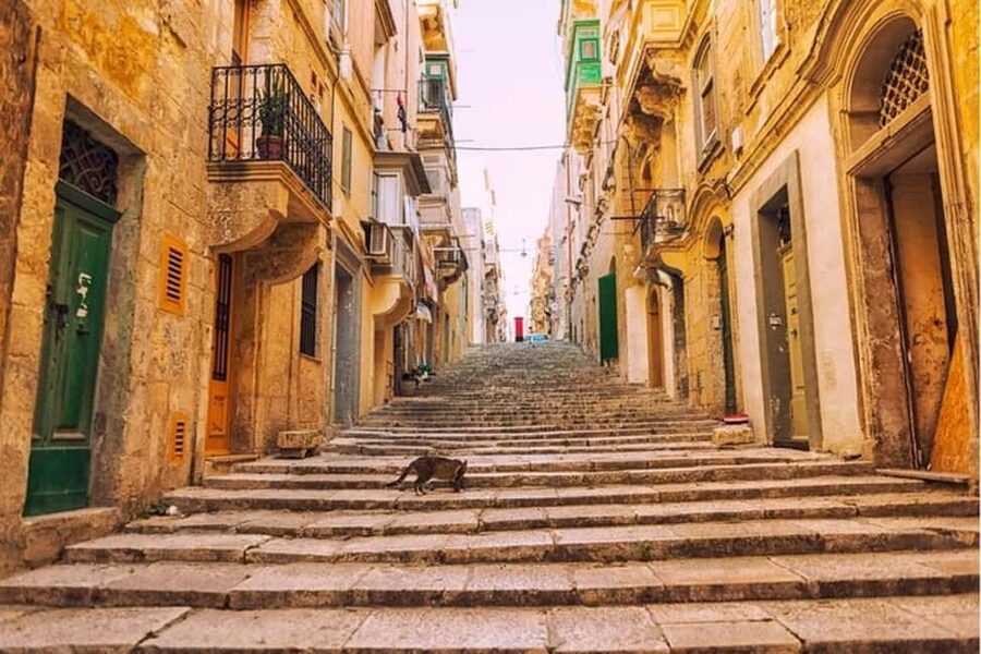 Valletta: Guided Walking Tour - Grand Harbour Views from Freedom Square: The City’s Real Center