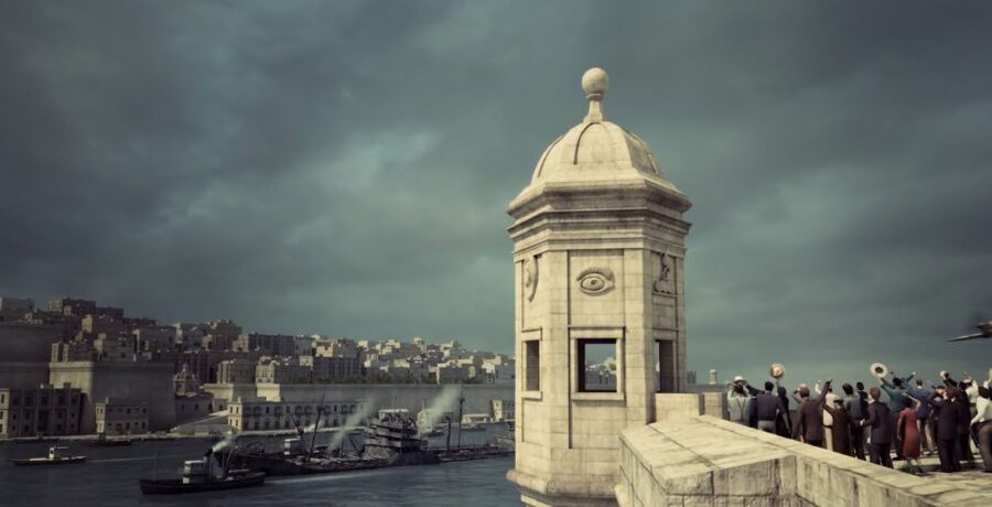 Valletta: Malta 5D Audio-Visual Show - Lobby First: Temporary Exhibitions While You Wait