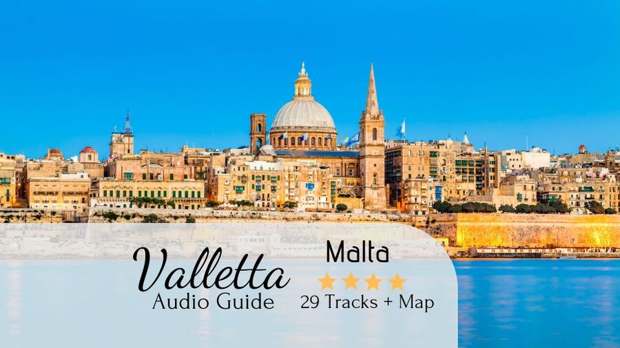 Valletta: Self-Guided Audio Tour, Map and Directions - Valletta Main Gate to the city center: getting your bearings fast