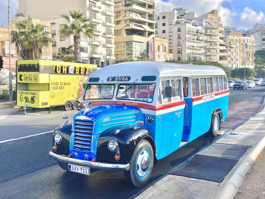 Valletta: Vintage Bus to Valletta, Sliema, Rabat & Mdina - Key Points Before You Go